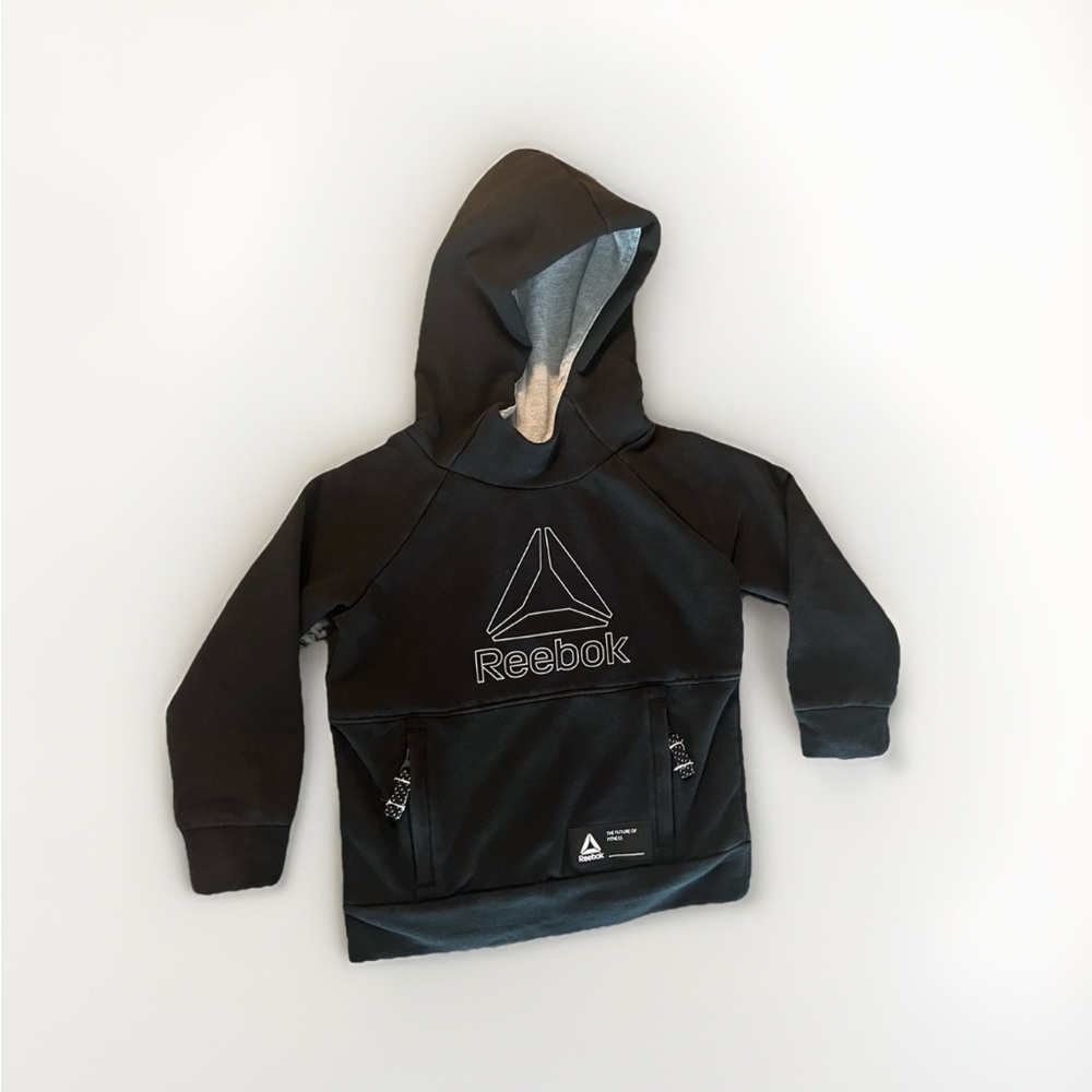 Reebok Boys Black Zip Up Hoodie 2T (0831)